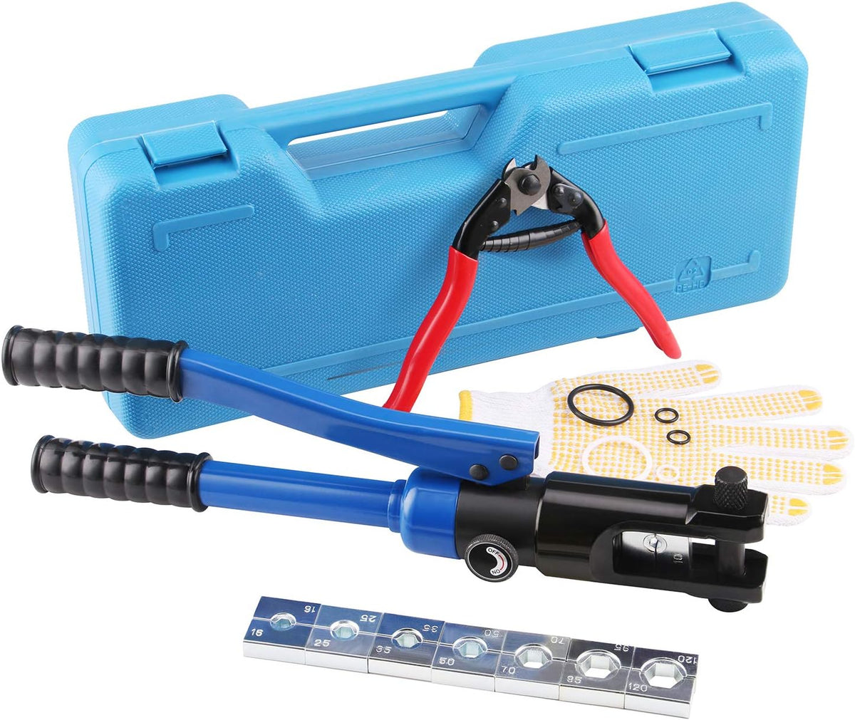 6 AWG to 4/0 AWG Hydraulic Cable Lug Crimping Tool U3527