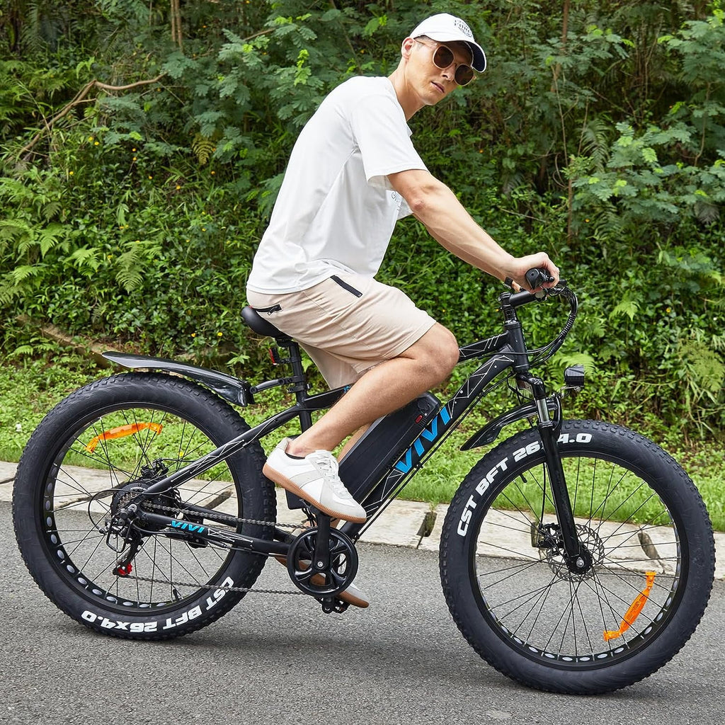 26 x 4.0 Fat Tire 500W All Terrain Electric Bike G663