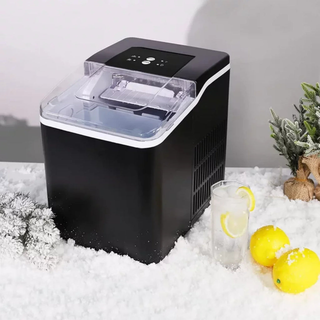 Countertop Ice Maker 2 Ice Sizes 28 lbs Self-Clean V8385