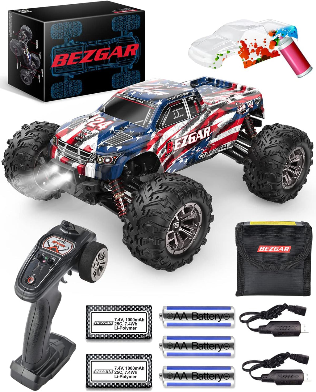 1:16 Scale Remote Control Truck 4WD X873