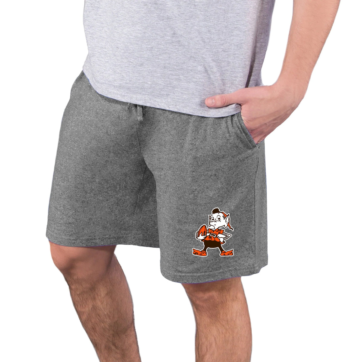 Charcoal Knit Jam Shorts N3226