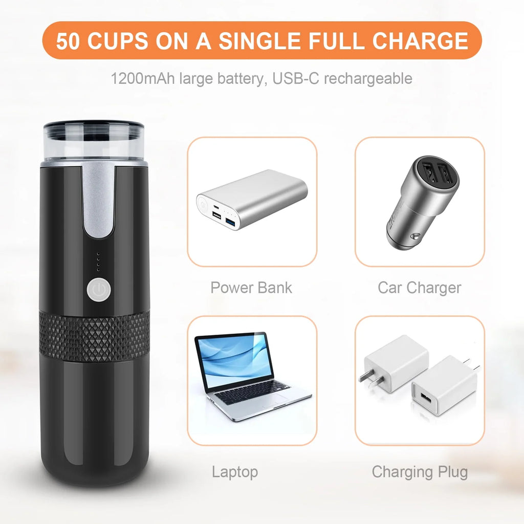 Portable Single Serve Coffee Maker U61374