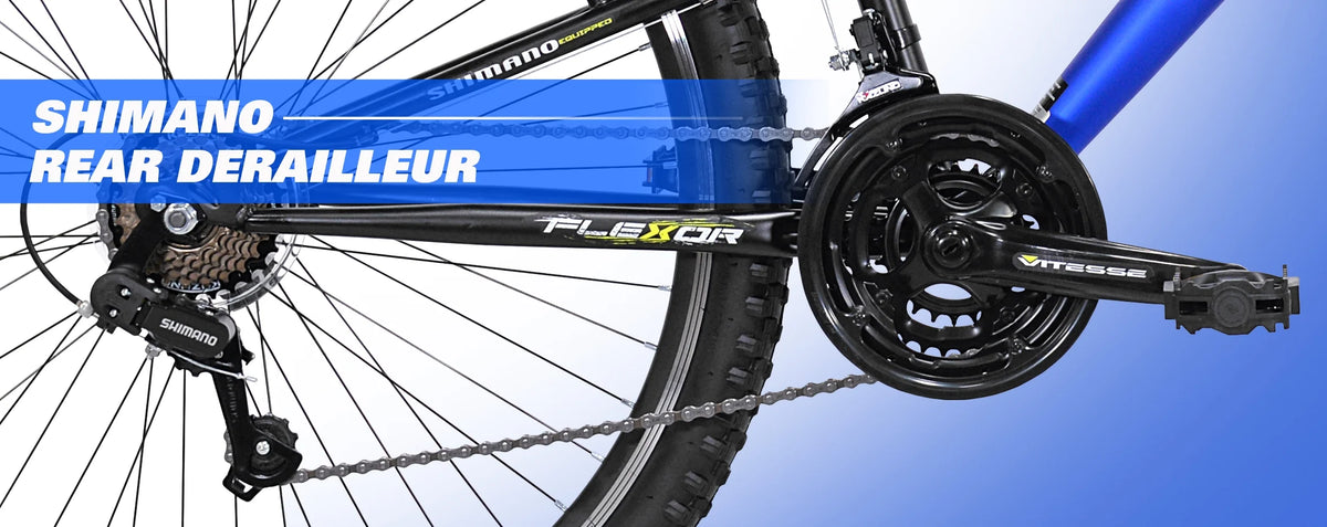Blue Dual Suspension Mountain Bike P46099