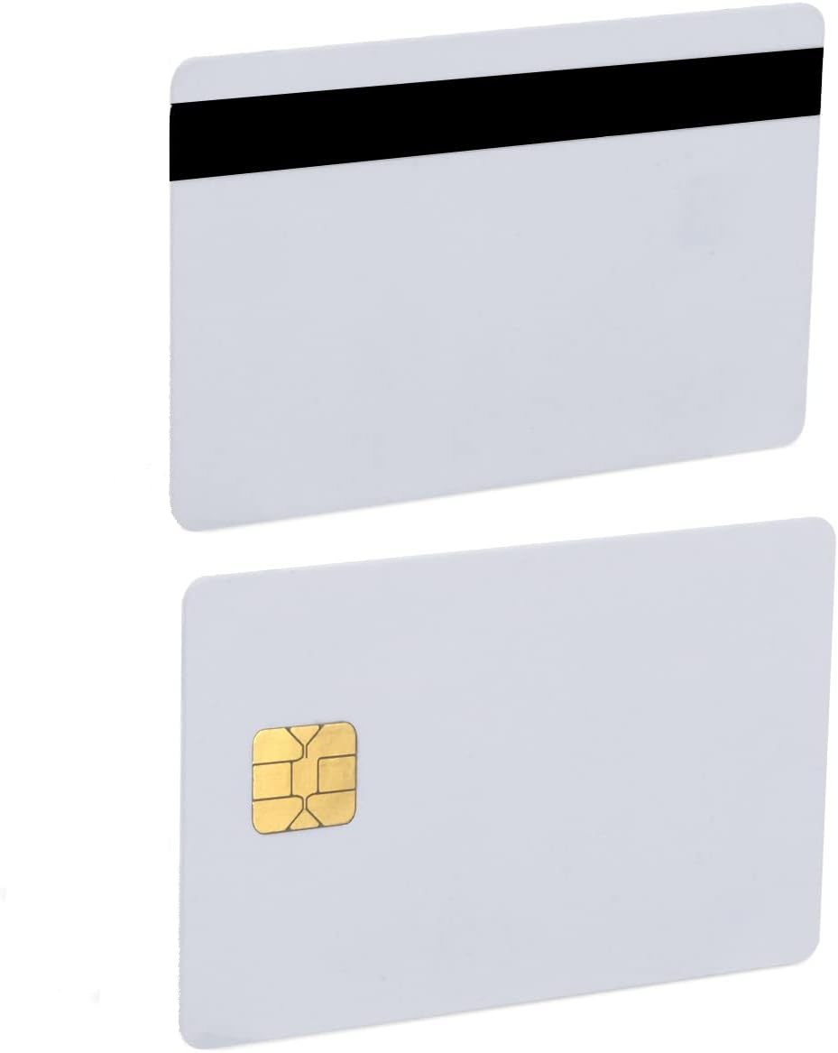 Java Card 80K EEPROM Smart Chip Card with Magnetic Stripe 3 Pack X937703