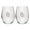Stemless Wine Glass Set of 2 W3641