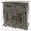 2 Door Accent Cabinet Antique Gray L20947