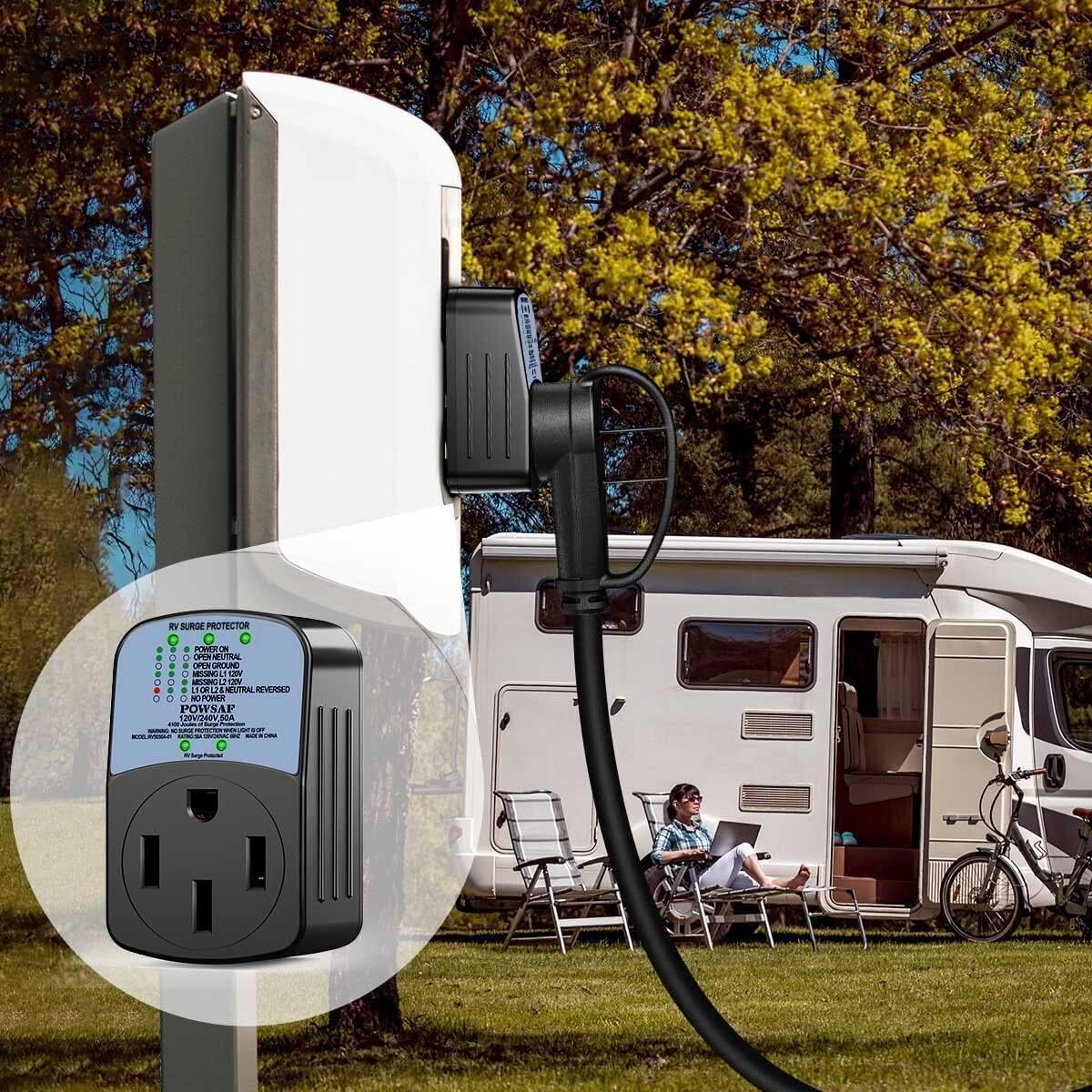 50 Amp RV Surge Protector D4200