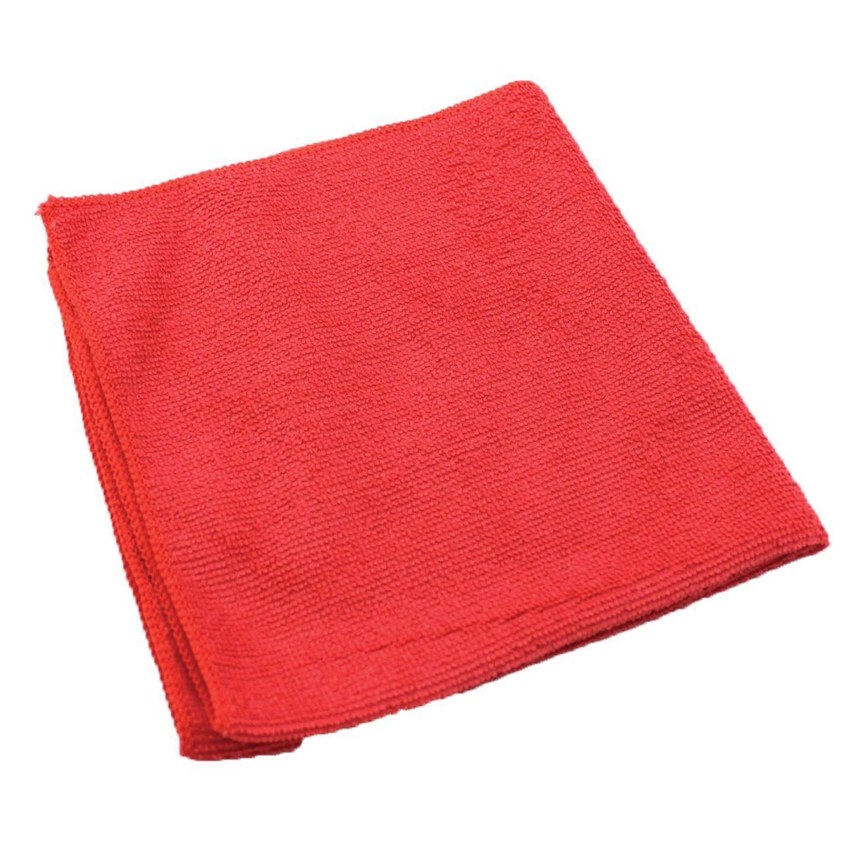 Lightweight Microfiber Cloths, 16 x 16, Red, 240/Carton R782757