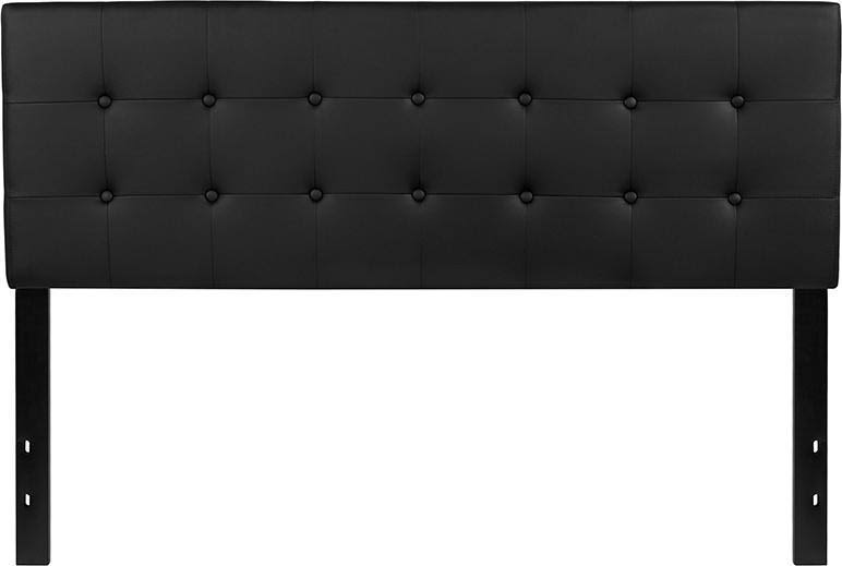 White Upholstered Panel Headboard, Twin O401