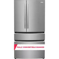 21.4 cu. ft. 4-Door French Door Counter Depth Refrigerator in Stainless Steel O5393