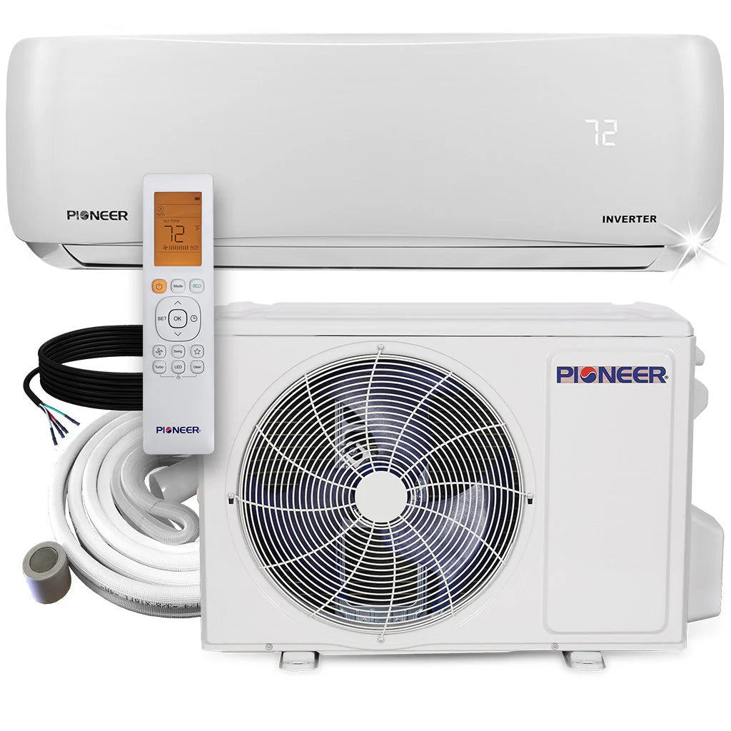 9,000 BTU 24 SEER 230V Ductless Mini-Split Air Conditioner Heat Pump Z40285