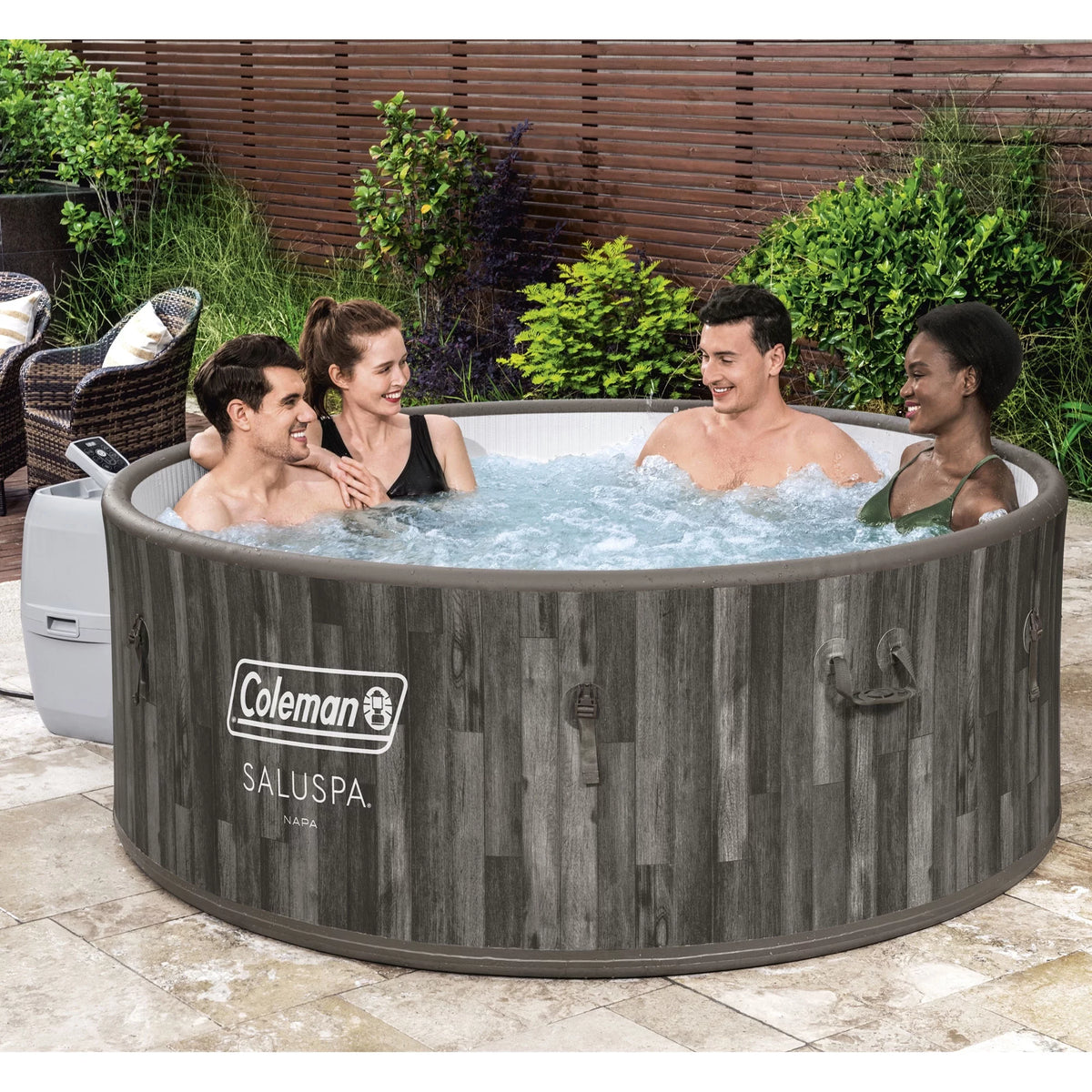Inflatable Hot Tub with 180 Jets K49763