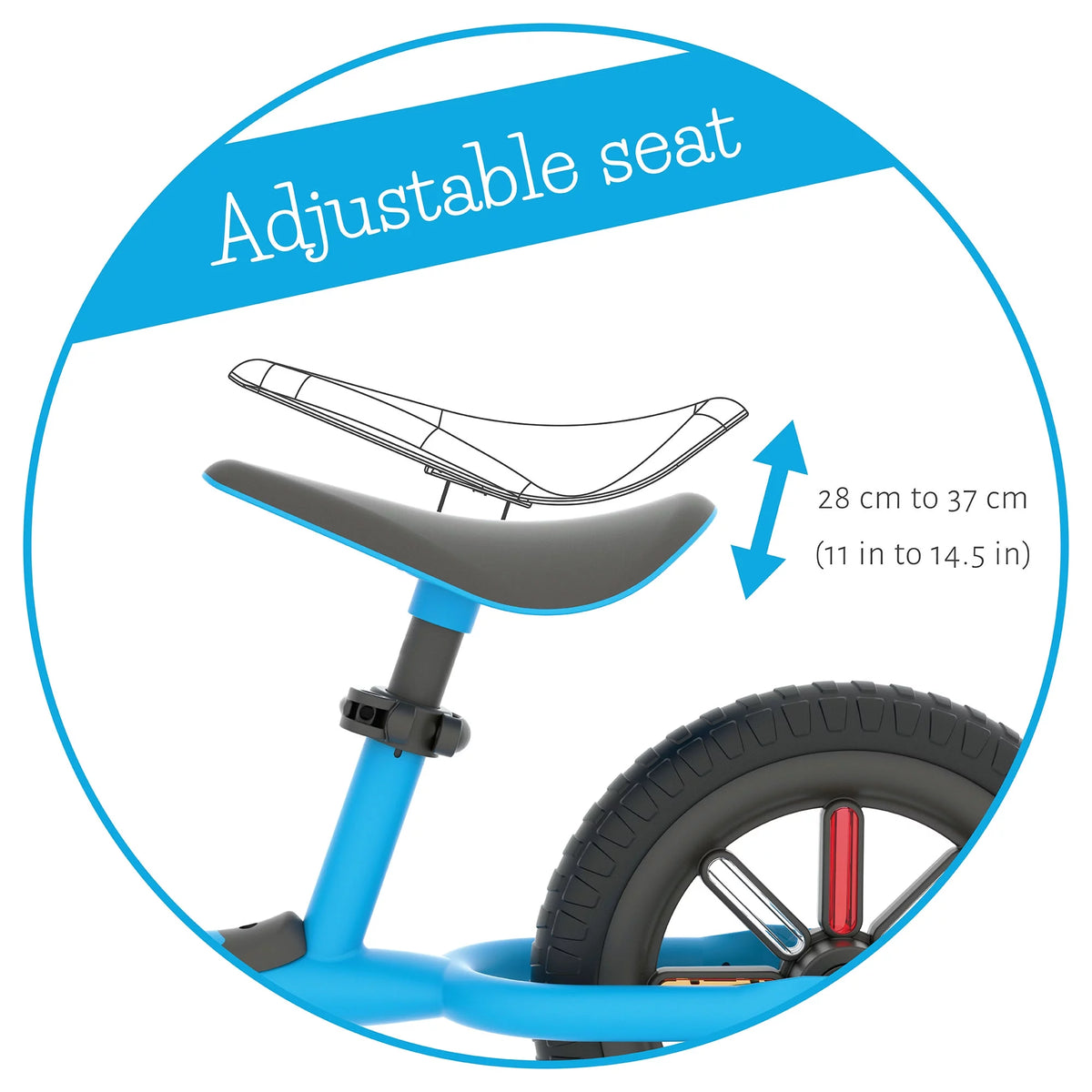 Balance Bike with Adjustable Seat Z502808