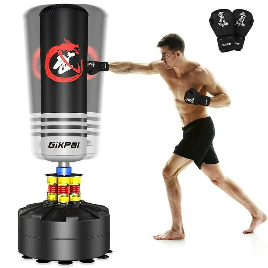 69'' 182lbs Freestanding Punching Bag with Stand R877828