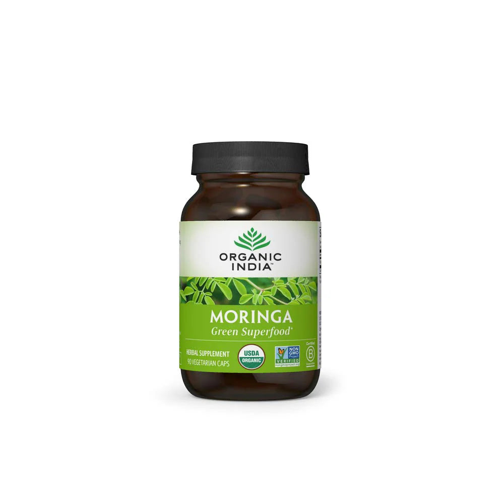 90 Capsules Moringa Leaf Capsules Vegan Gluten-Free H251050