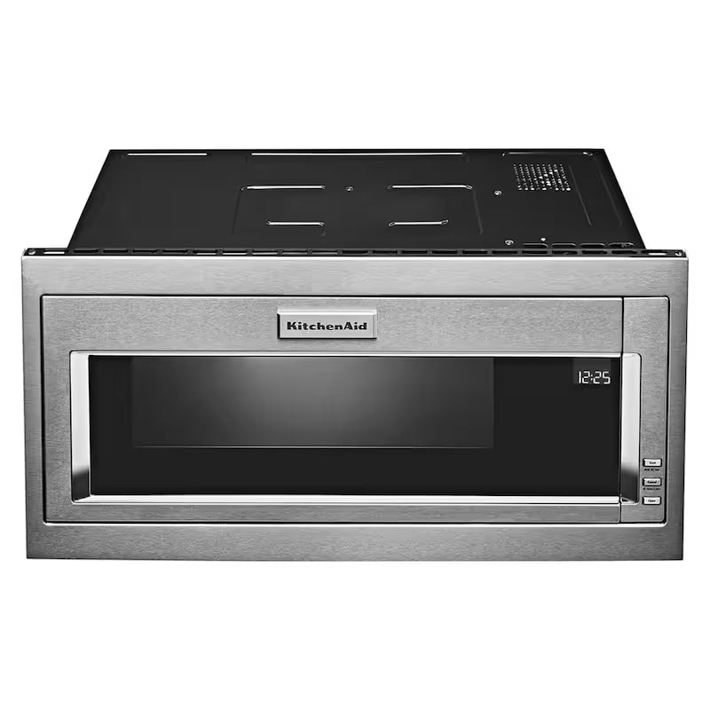 1.1 cu. ft. Built-In Sensor Cooking Microwave in Stainless Steel D408