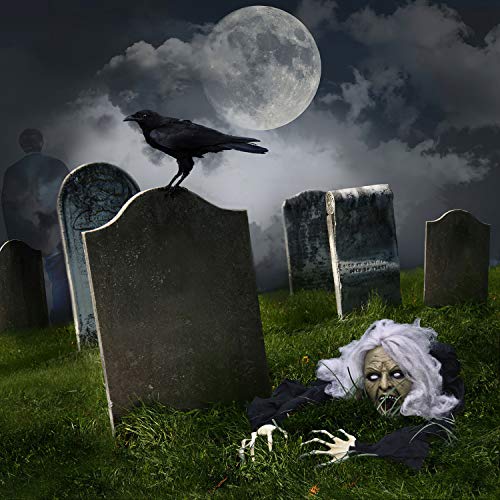 Halloween Zombie Witch Decoration with Bendable Arms E13860