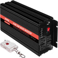 1000 Watt Pure Sine Wave Inverter 12v DC to 110/120v AC Z390011