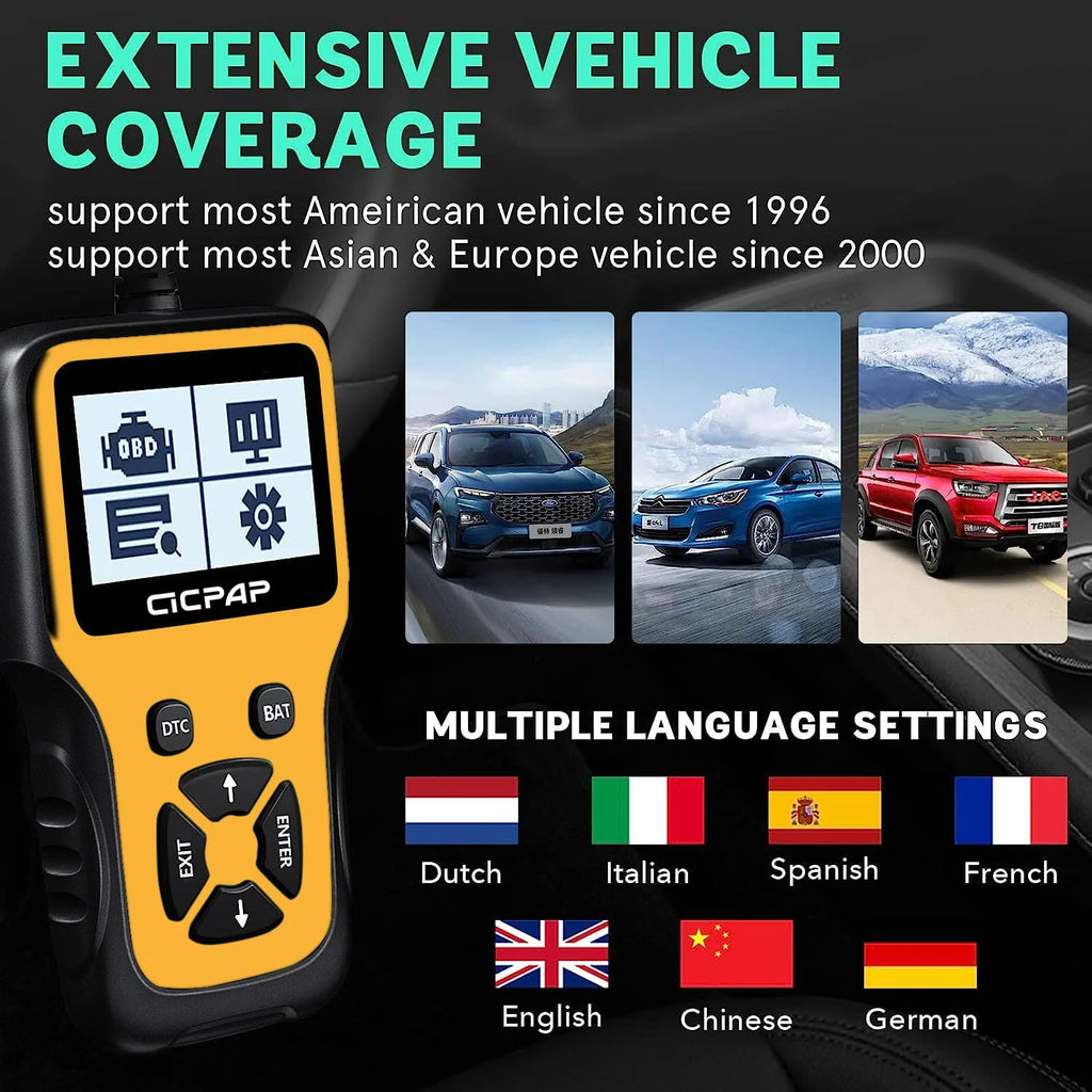 OBD2 Scanner Car Code Reader Diagnostic Tool G927942