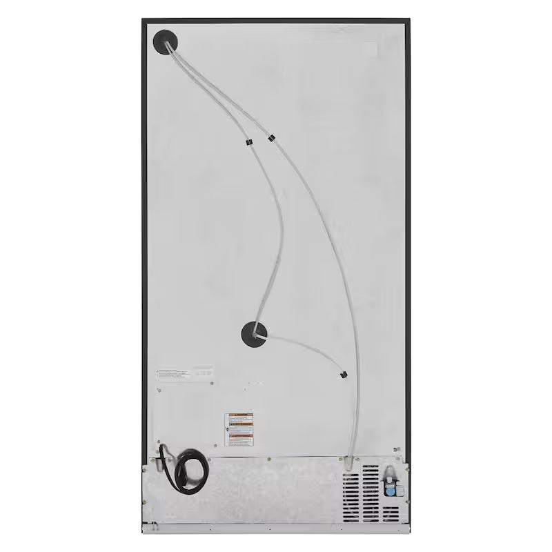 Black Stainless Steel Counter Depth Side by Side Refrigerator X899