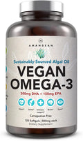 Vegan Omega 3 Algae DHA EPA Softgels 120ct N87458