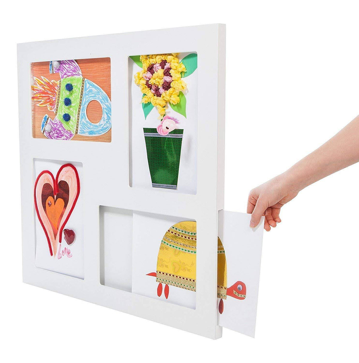 9 x 12 x 22 White Four Way Frame P891377