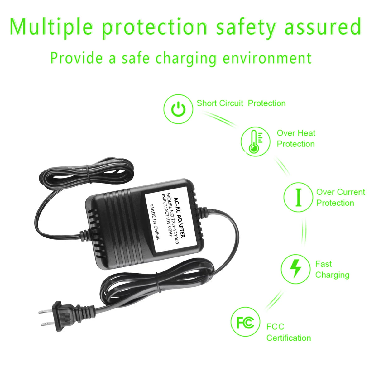 AC Adapter 12V 1700mA Power Supply B9128