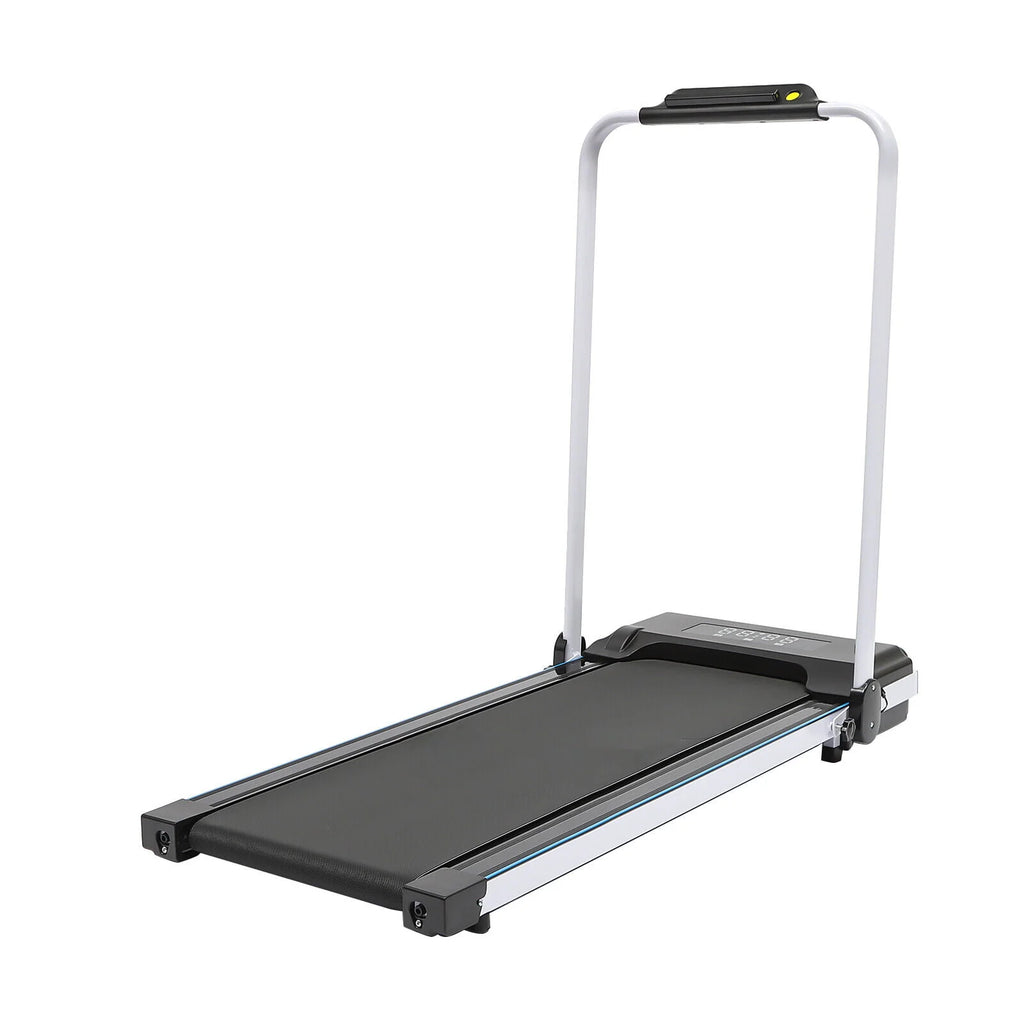 2 In 1 Electric Treadmill Walking Pad with Remote Black W33465