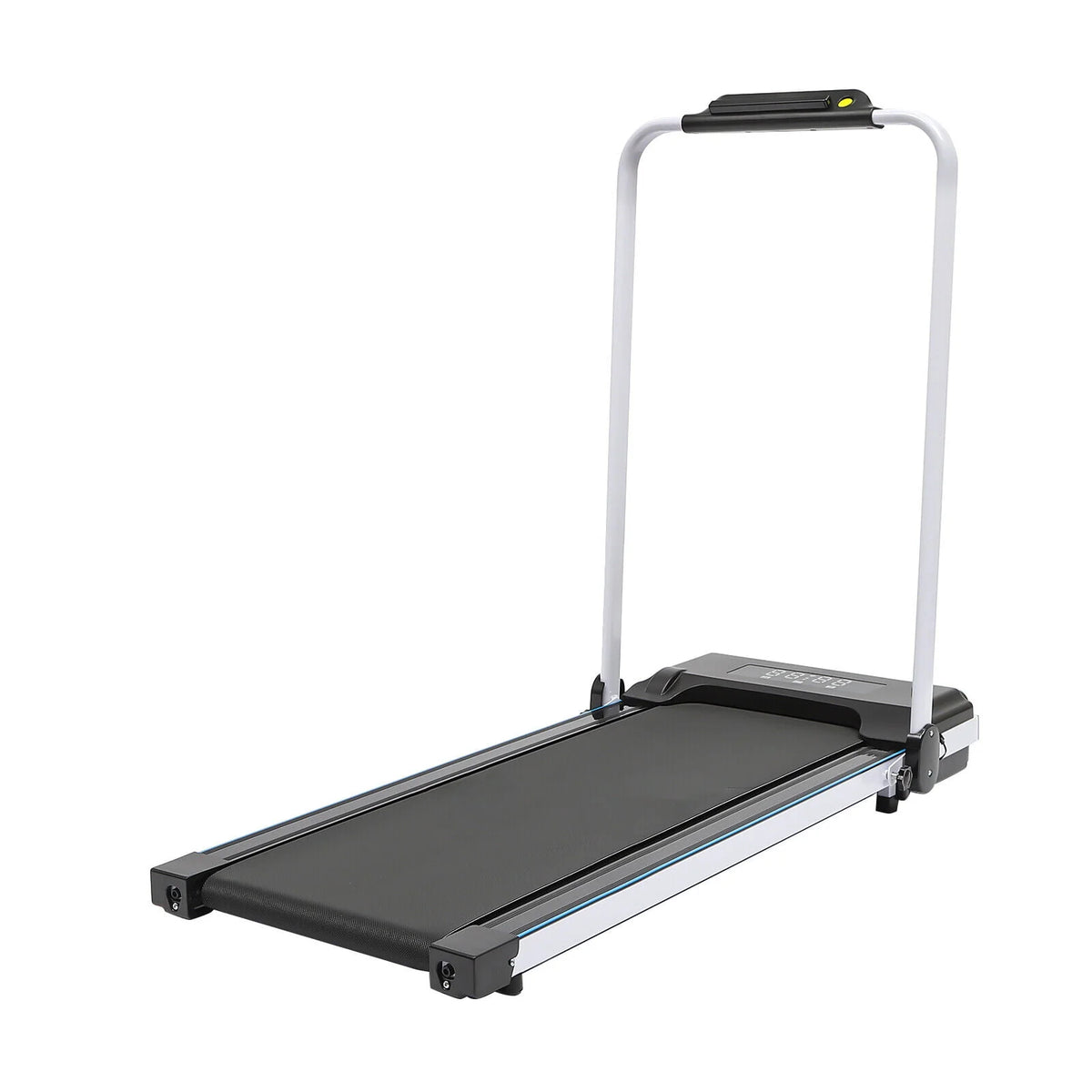 2 In 1 Electric Treadmill Walking Pad with Remote Black W33465