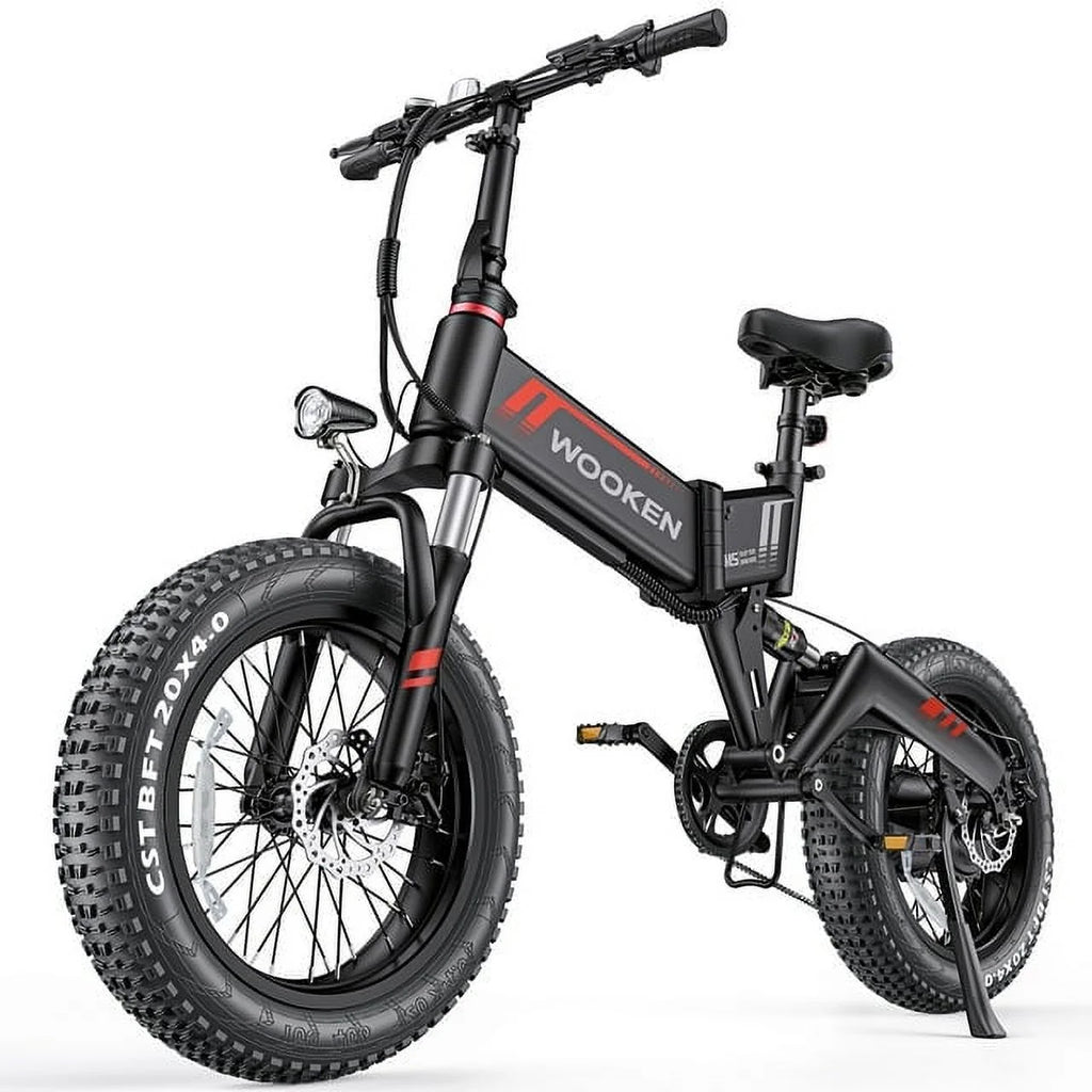 20''X4.0 Fat Tire 500W 20MPH Foldable Electric Bike H422
