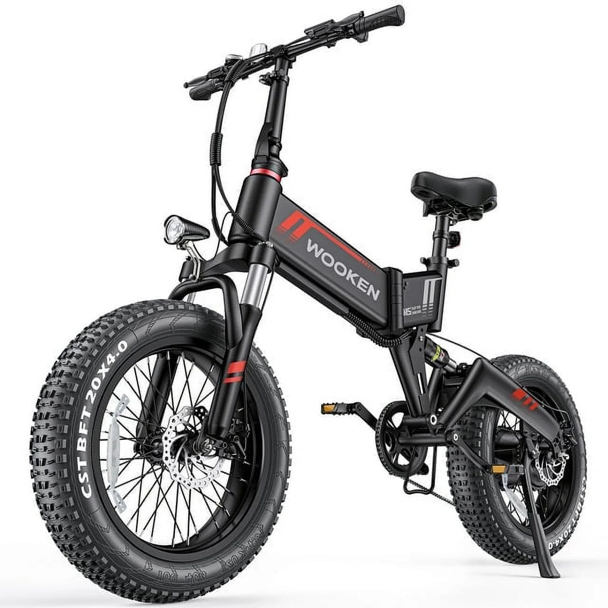 20''X4.0 Fat Tire 500W 20MPH Foldable Electric Bike H422