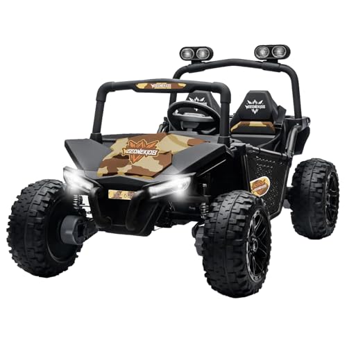 24V 2 Seat Electric Ride on Toy Car with 4 75W Motors N2629