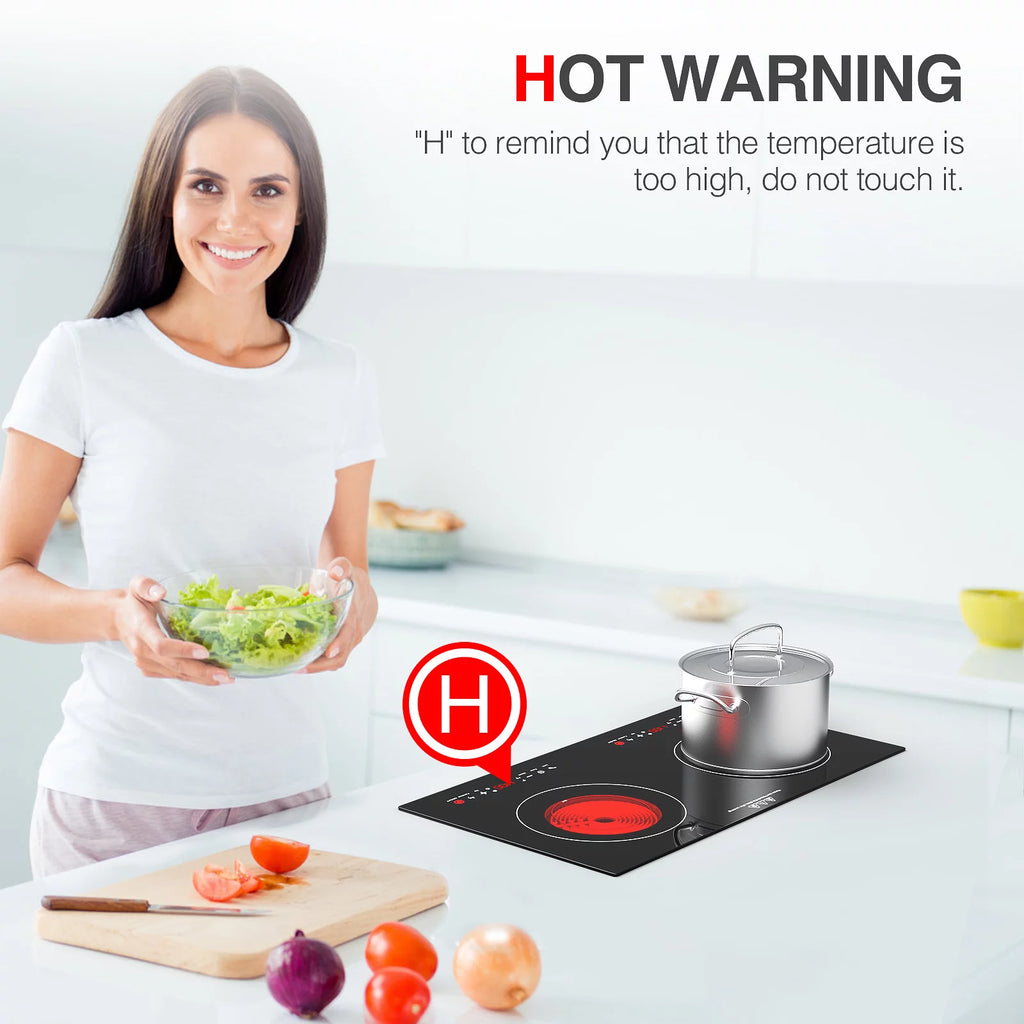 24 Inch 2400W Electric Ceramic Cooktop V190792