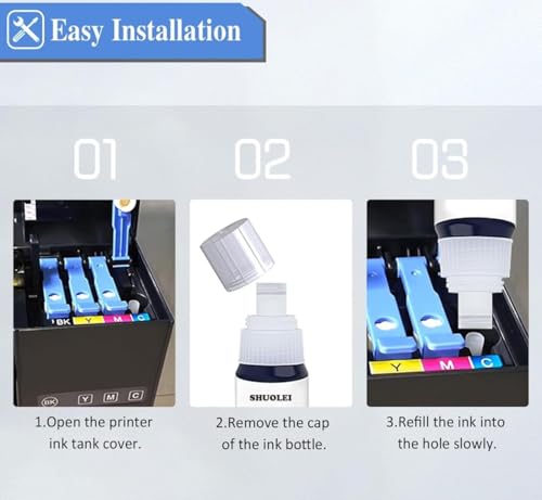 A4 DTF Printer Set of 4 Ink S969485