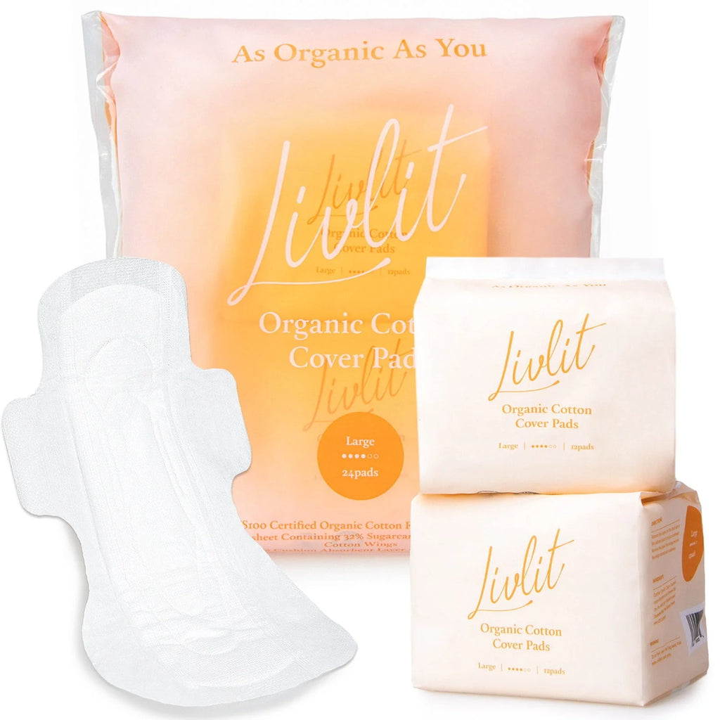 Regular Size Organic Cotton Pads 14 Count E8700