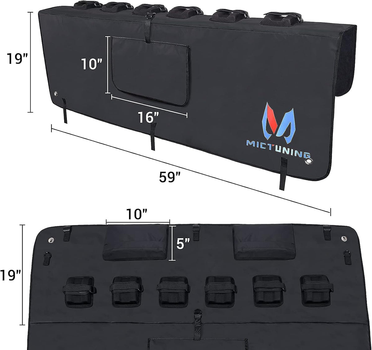 Tailgate Pad for Bike up to 6 Bikes X89297