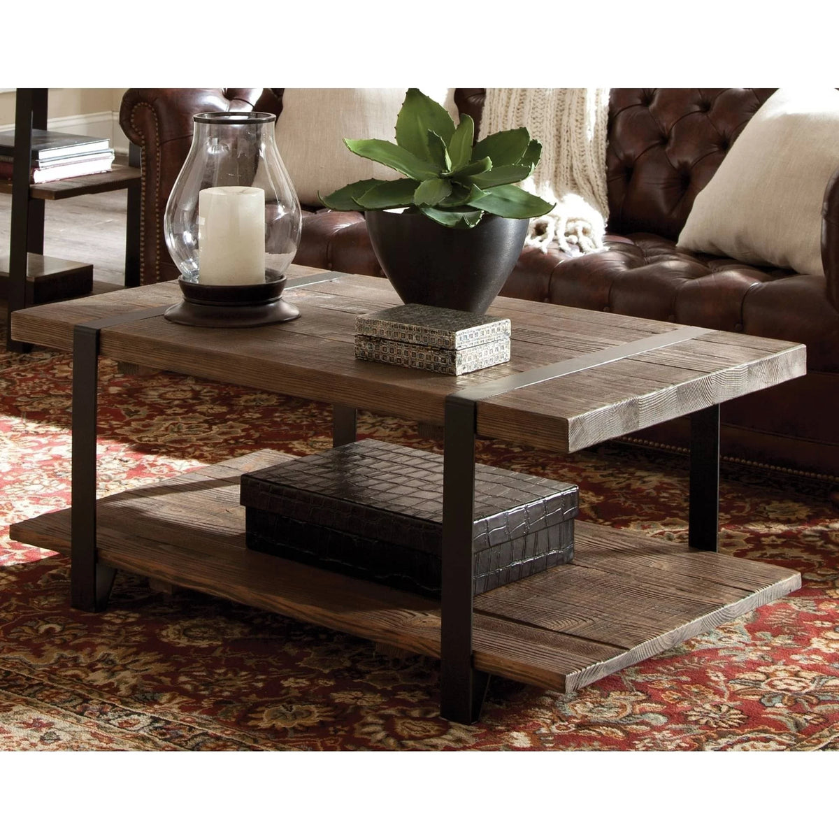 Rustic Natural Coffee Table O256