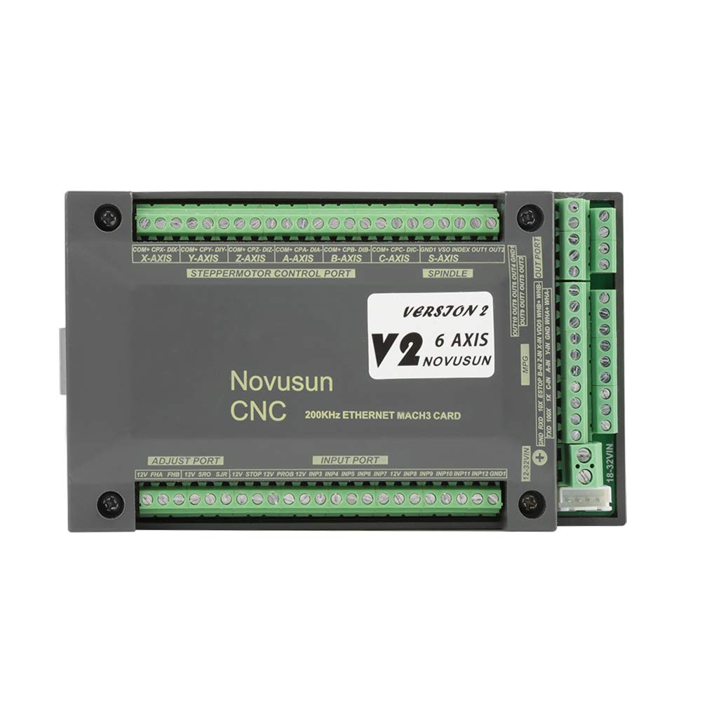 6 Axis MACH3 Stepper Motor Driver Control Module V601084