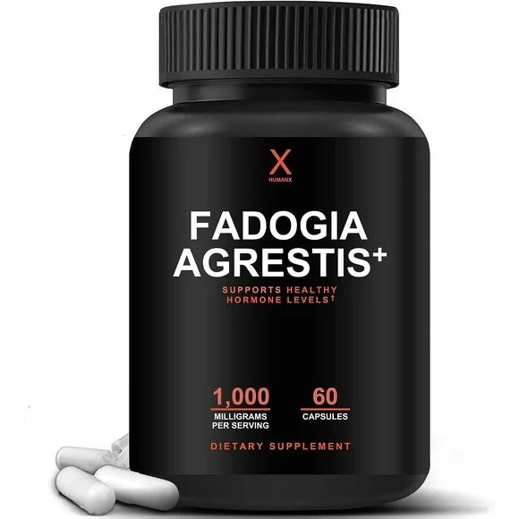 Fadogia Agrestis, Tongkat Ali & Beta Ecdysterone 1000mg Veggie Capsules V93828