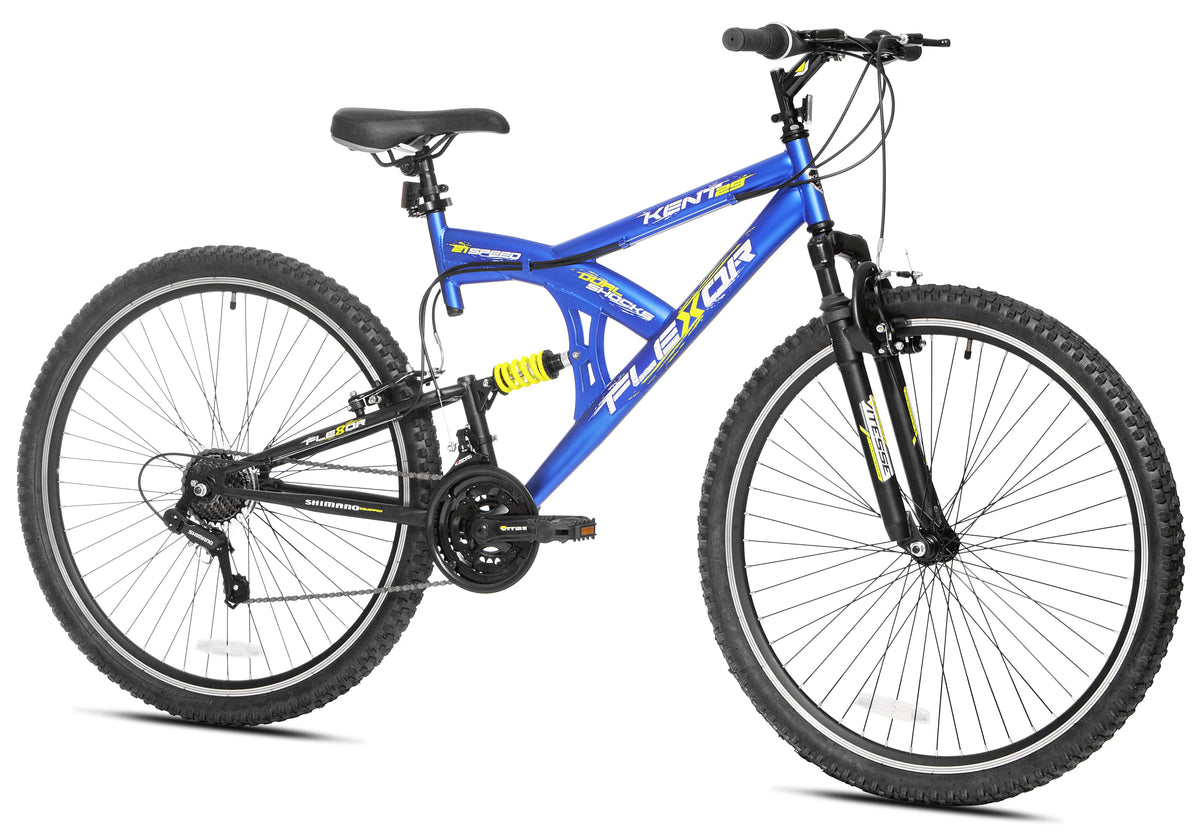Blue Dual Suspension Mountain Bike P46099