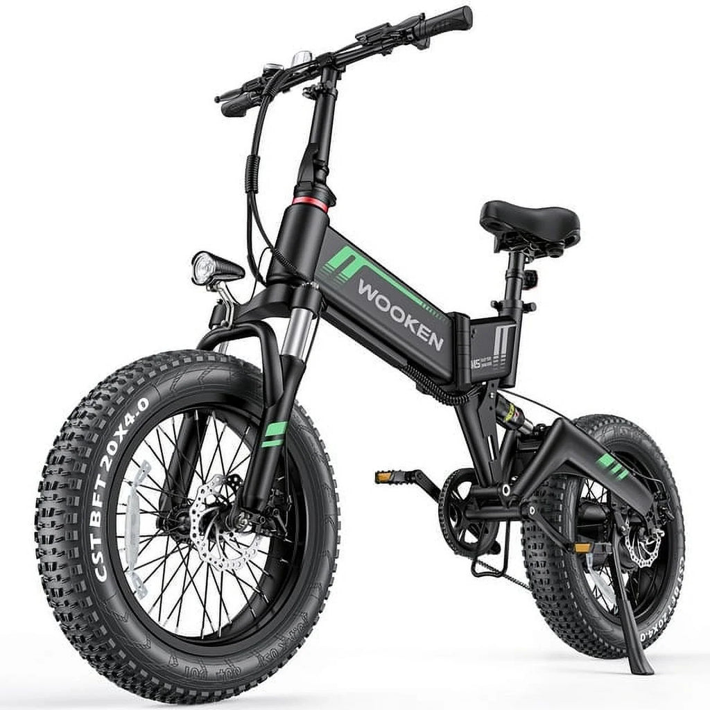 20''X4.0 Fat Tire 500W 20MPH Foldable Electric Bike H422