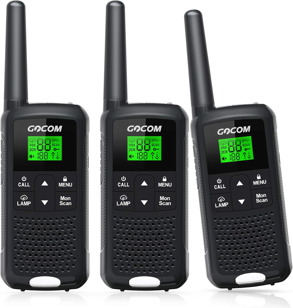 Rechargeable Long Range Walkie Talkies 4 Pack G2814