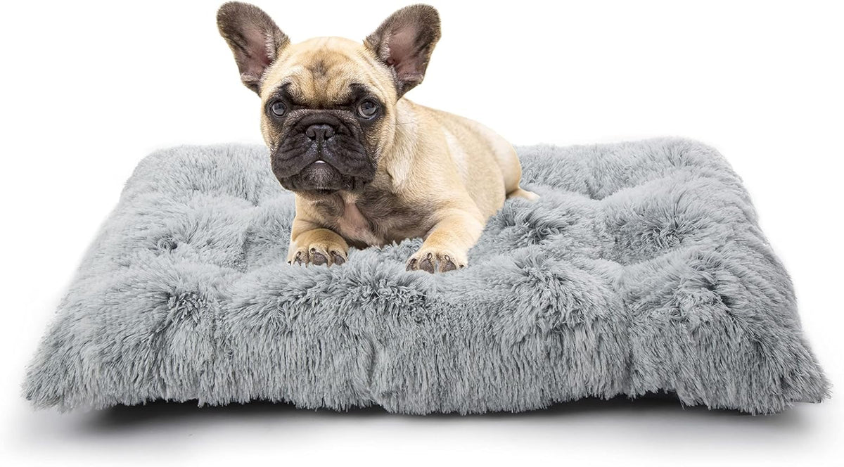 Large Plush Washable Dog Bed with Anti-Slip Bottom Y729919