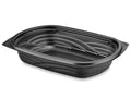 24 oz Microwavable Rectangular Container Black Case of 252 L67479