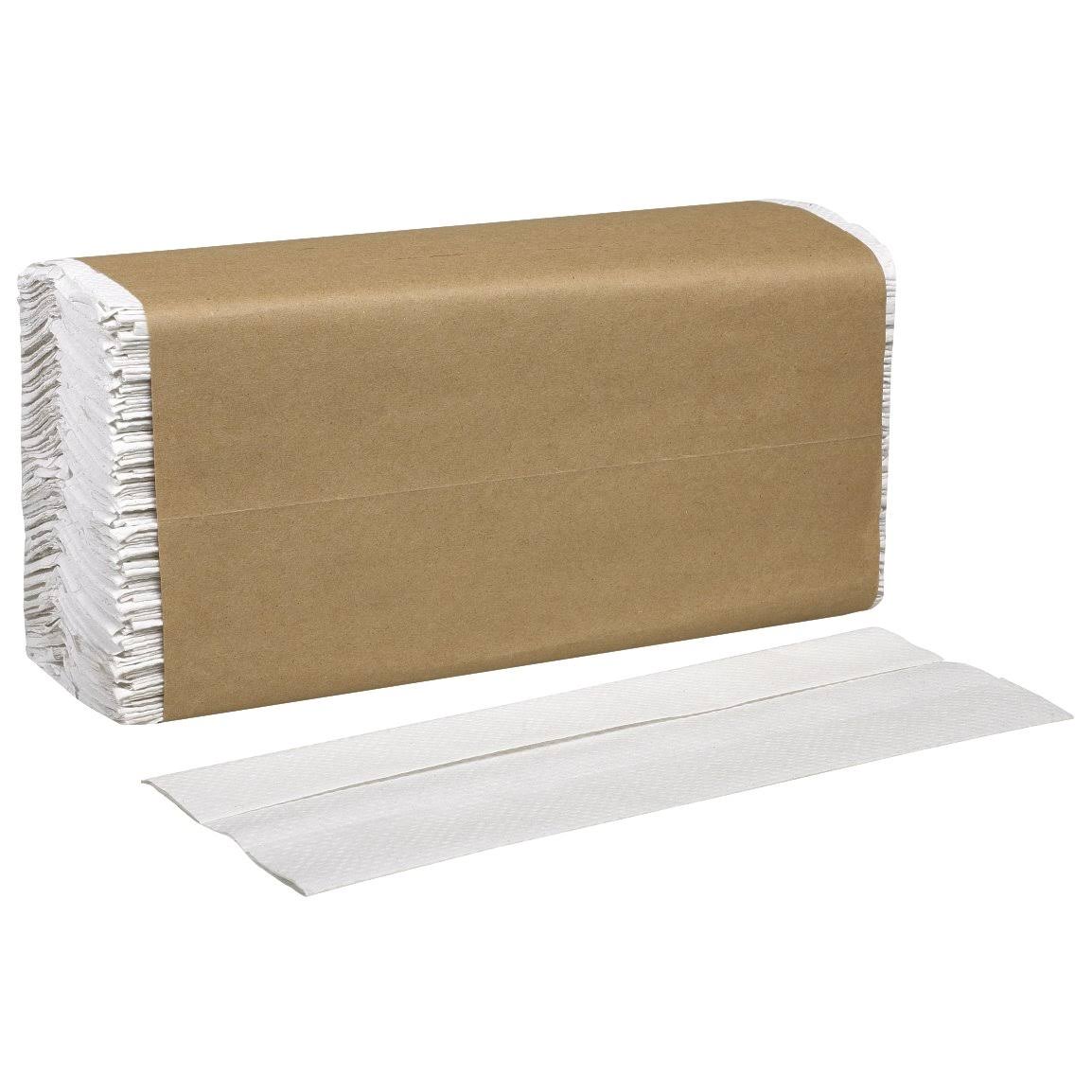 White 1-Ply C-Fold Hand Towel 150-Pack T774386