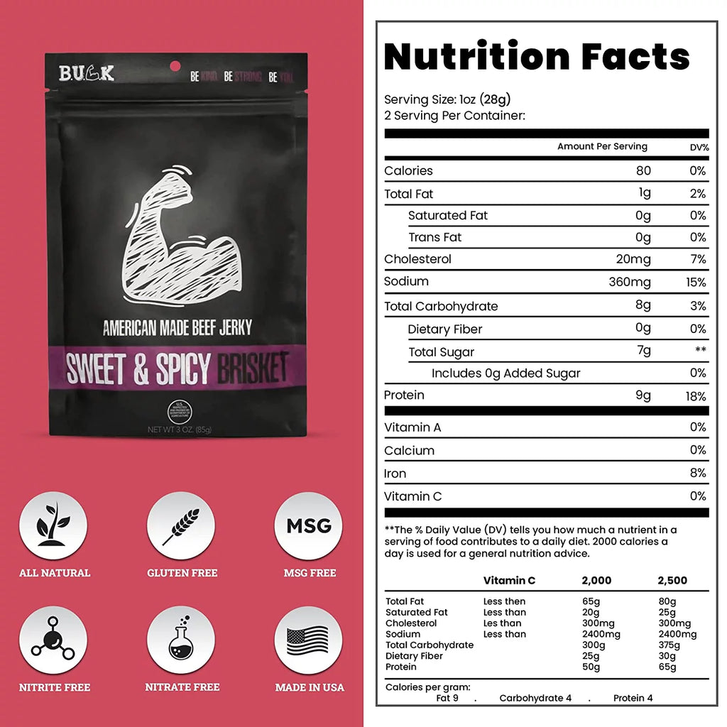 All Natural Beef Jerky 8oz M288539