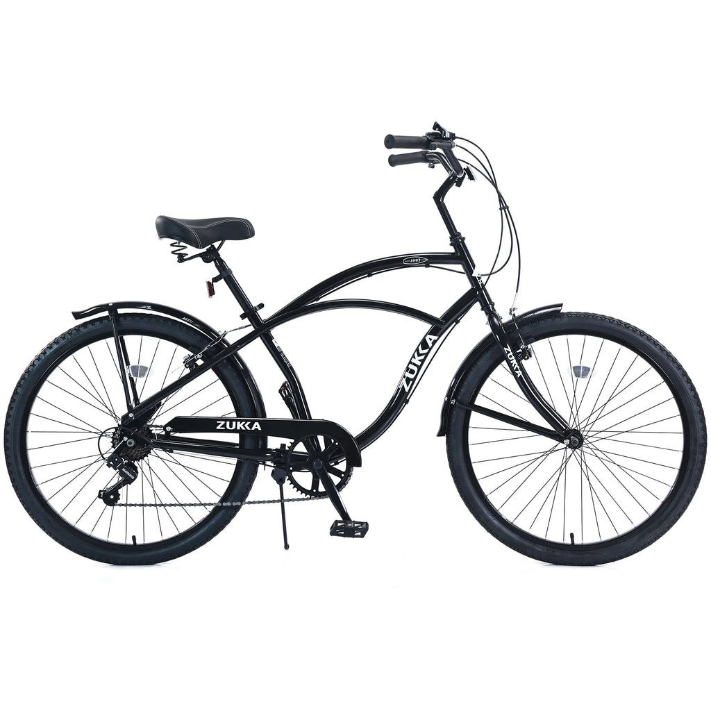 Mint Green 7 Speed Steel Frame Beach Cruiser Bike I19195