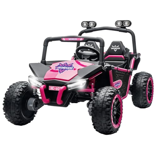 24V 2 Seat Electric Ride on Toy Car with 4 75W Motors N2629