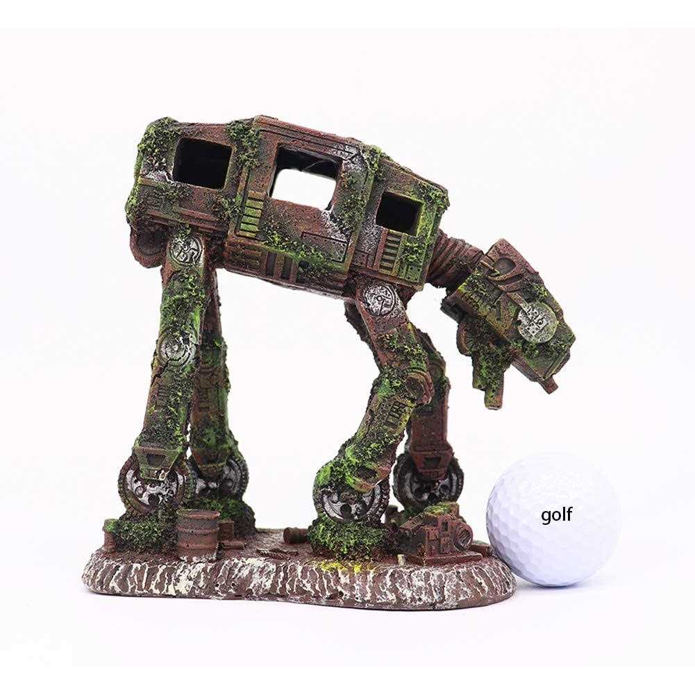 Aquarium Decorations Walking Land Tank Aquarium Ornament V79802