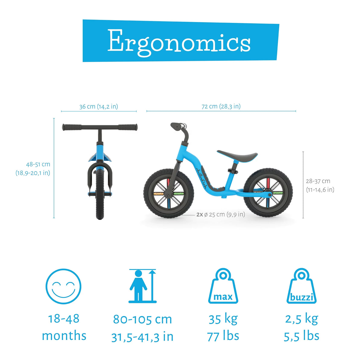Balance Bike with Adjustable Seat Z502808